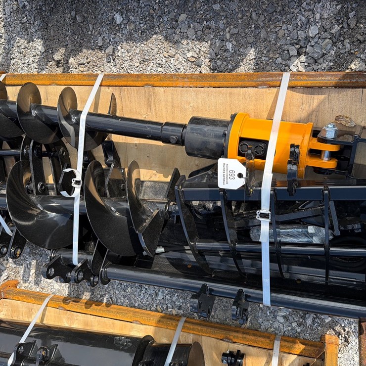 #693 • Future 8 Piece Mini Excavator Attachment Set