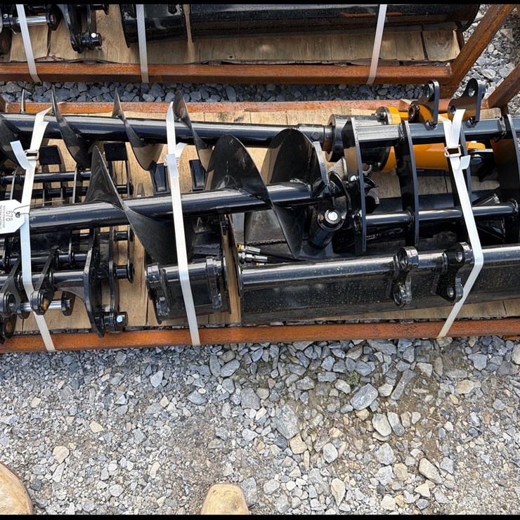 #678 • Future 8 Piece Mini Excavator Attachment Set
