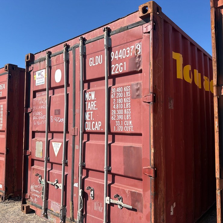 #47209 • 20FT SHIPPING CONTAINER