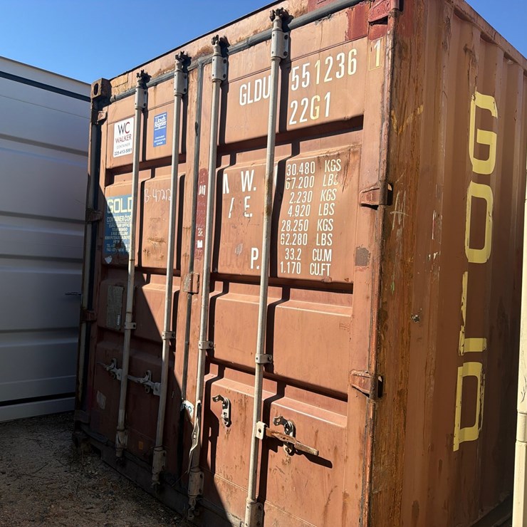 #47212 • 20FT SHIPPING CONTAINER