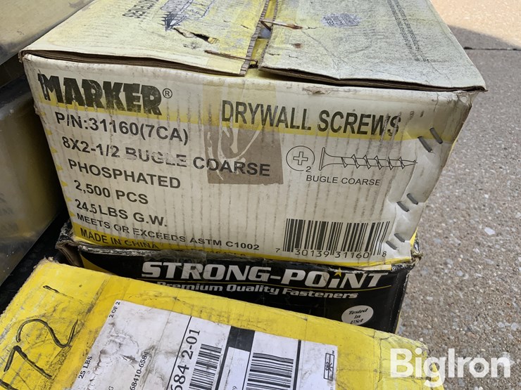 2"-trailer-bracket,-disassembled-6-drawer-cabinet/drywall-screws/aerosol-spotcheck-&-lubricant-image-13