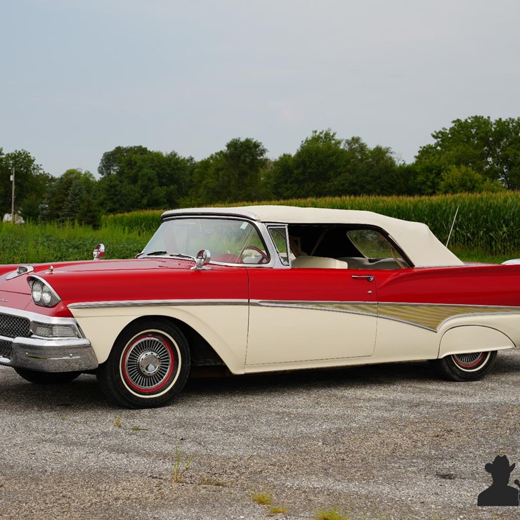 Run #74 - 1958 Ford Fairlane 500 Convertible