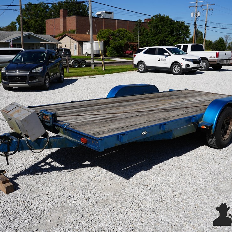 Run #169 - 1998 Payn Flatbed Trailer