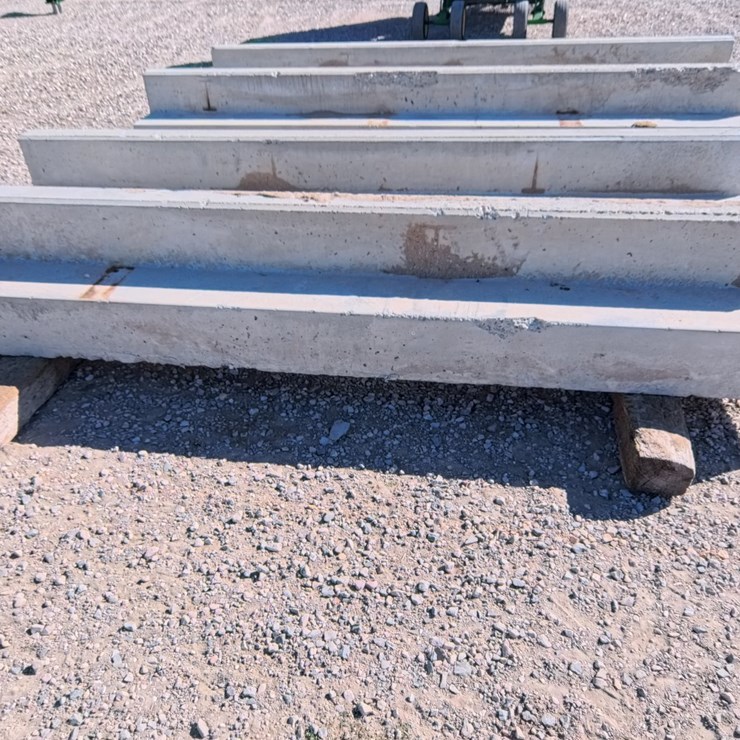 #2078 • 4 Concrete Footers For Cattle Guards