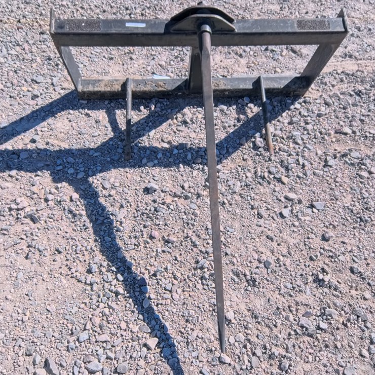 #2027 • Skid Steer Quick Attach Bale Spear