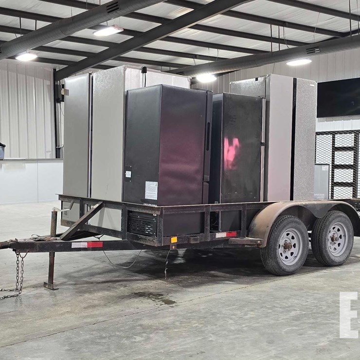 2021 C&M 76X 12 FOOT TANDEM LANDSCAPE TRAILER 6904