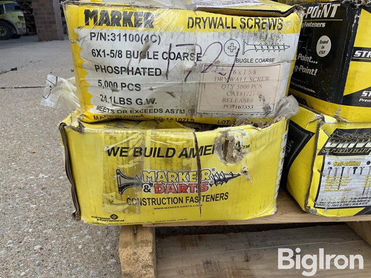 2"-trailer-bracket,-disassembled-6-drawer-cabinet/drywall-screws/aerosol-spotcheck-&-lubricant-image-11