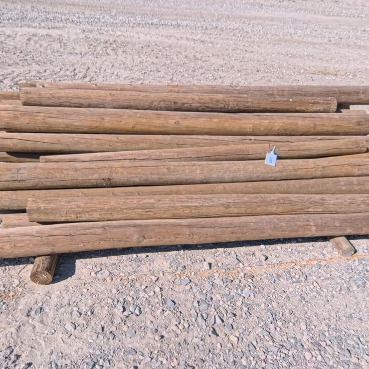 #2052 • 4" x 6" Treated Fence Posts (44 Count)