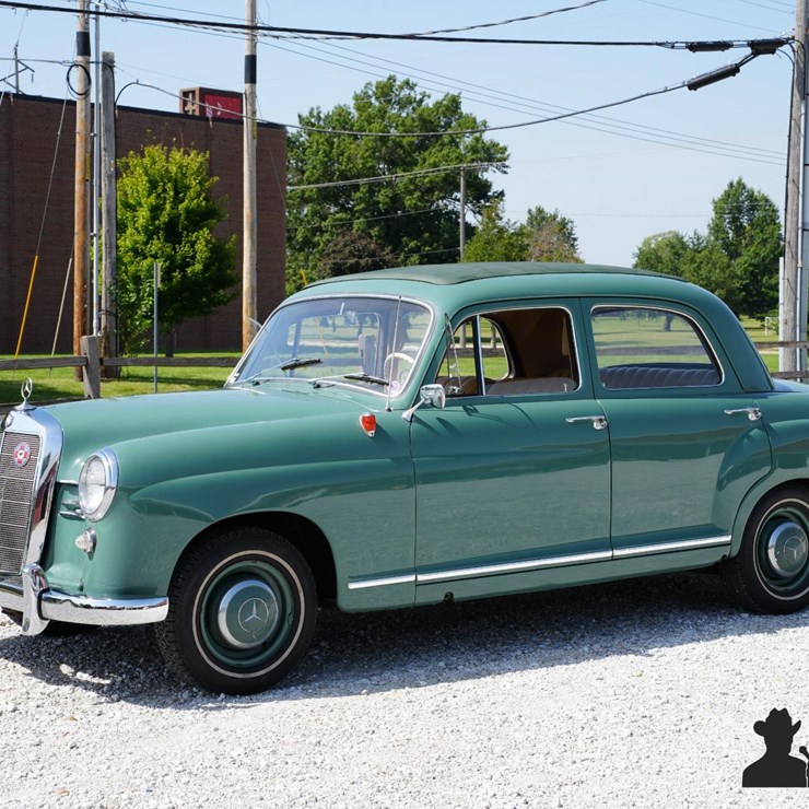 Run #122 - 1957 Mercedes-Benz Sedan