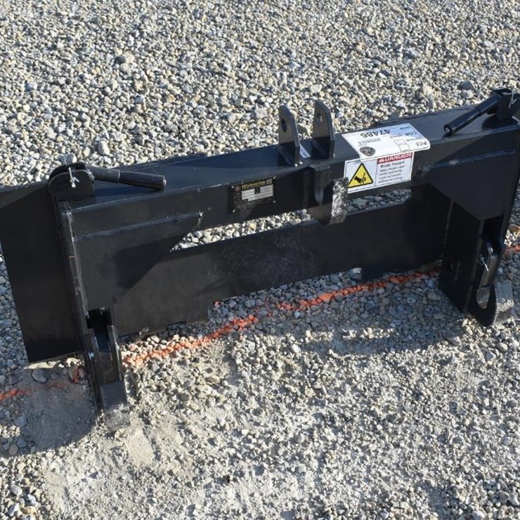 WOLVERINE SKID STEER TRANSFER TO II TYPE RAPID HOOK ATTACHME 47486