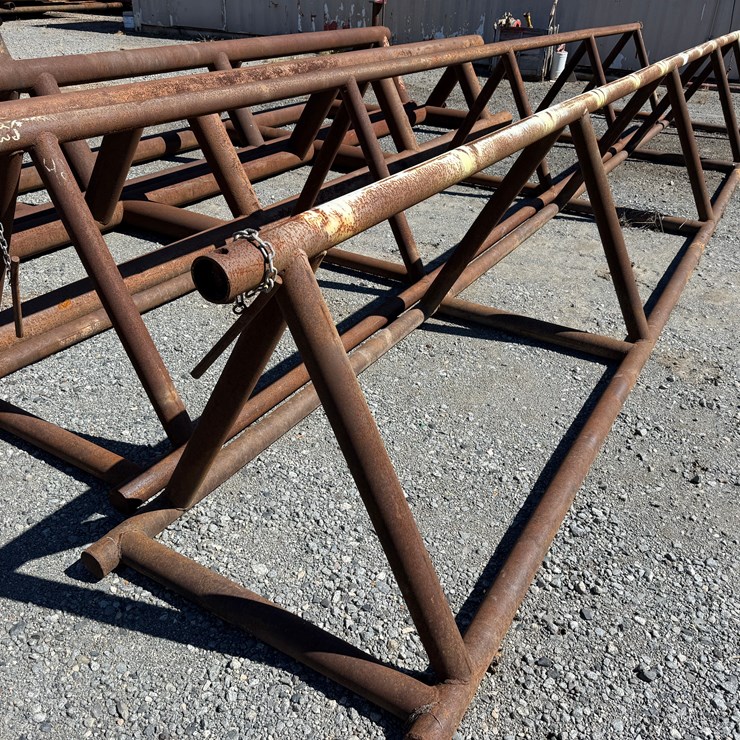 (2 x $) 29’L x 42”H TRIANGULAR PIPE RACKS