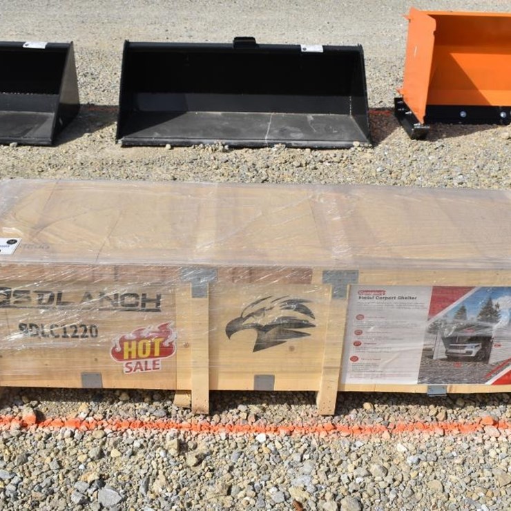 SDLANCH 12 X 20 FT CARPORT SHELTER KIT 47569