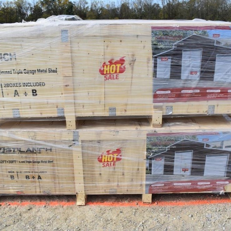 SDLANCH 42 X 30 FT TRIPLE GARAGE KIT 47576