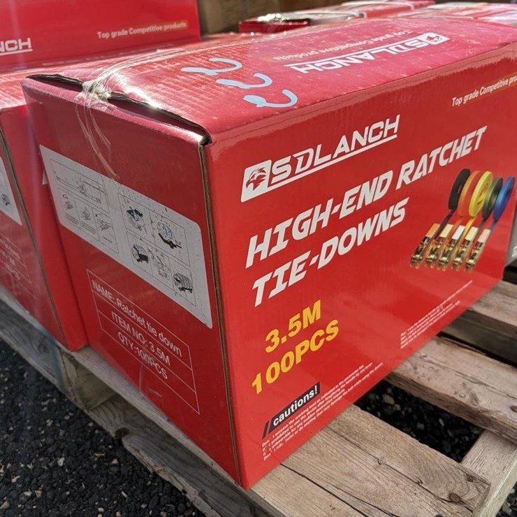 SDLanch High-End Ratchet Tie Downs