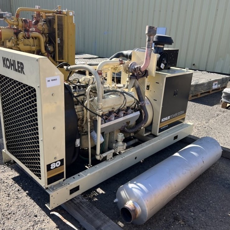 Kohler 80RZ82 80KW Generator
