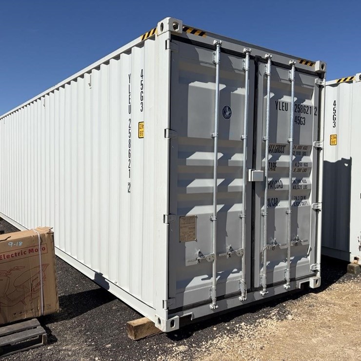 One Trip Shipping Container