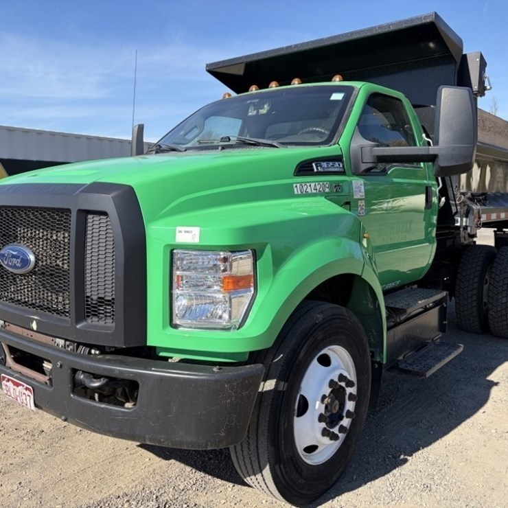 2019 Ford F650 S/A Dump Truck