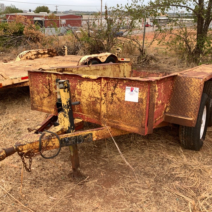 SHOP BUILT TRAILER