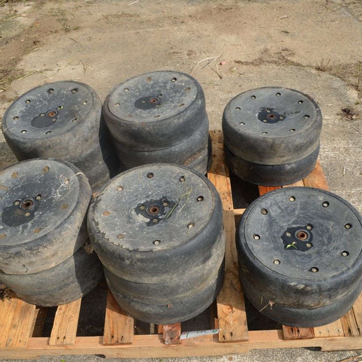 Pallet of Gauge Wheels