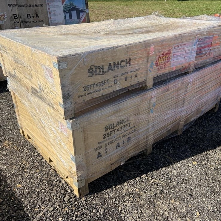 SDLanch 25 x 35FT Double Garage