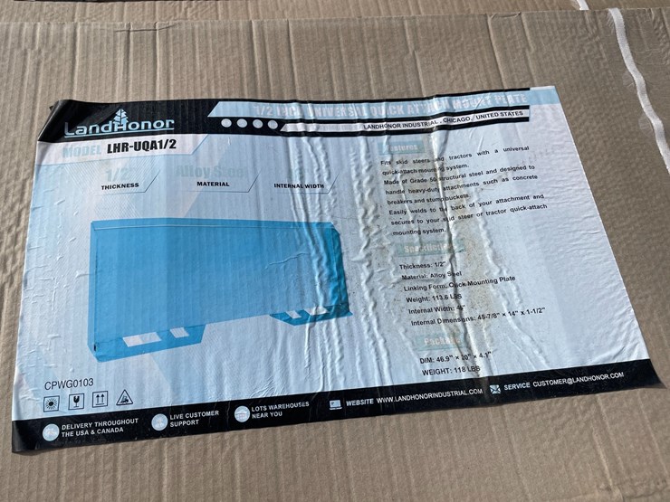 #4051-•-landhonor-1/2"-thick-universal-quick-attach-mounting-plate-image-1