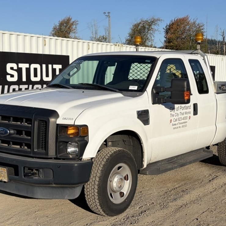2008 Ford F250 Extra Cab 4X4 Pickup