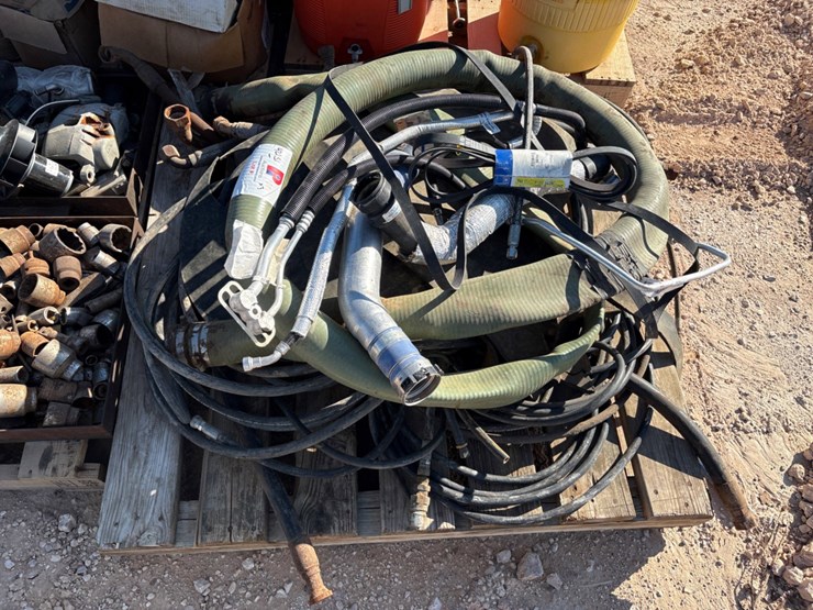 (3-pallets)-w/-(2)-bristol’s-chart-recorders,-assorted-sockets,-hand-tools,-hydraulic-&-suction-hoses,-flow-meters,-etc.-image-5