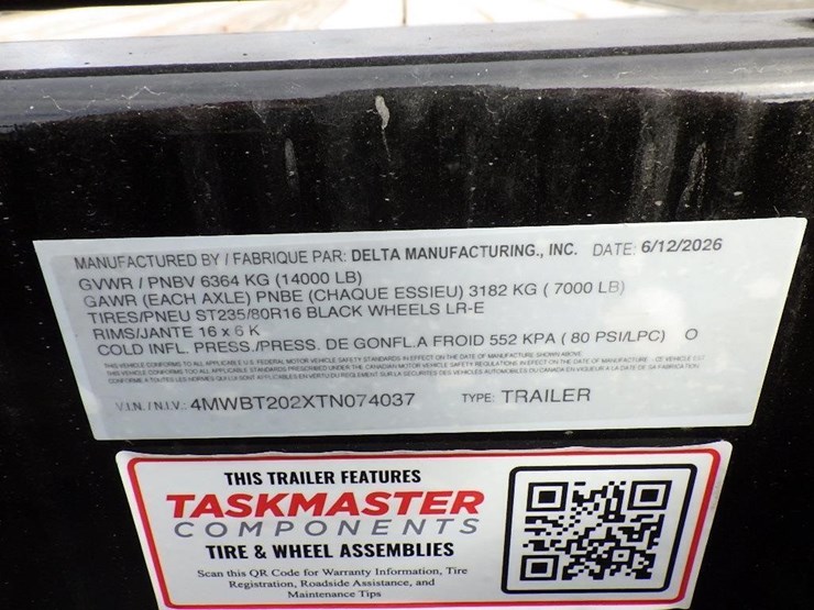 2026-delta-7'x20'-t/a-tilt-deck-trailer-image-20
