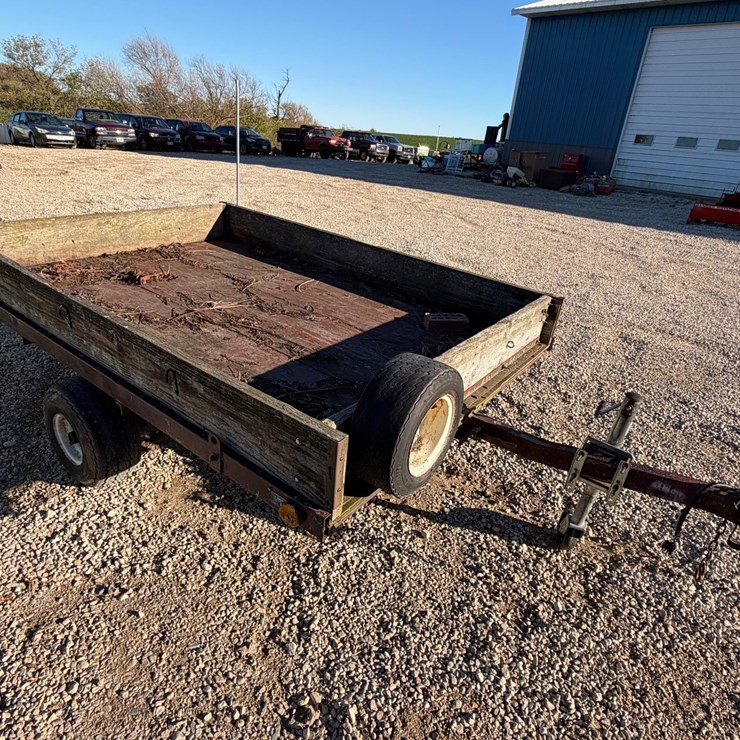 #8346 • Double Place Snowmobile Trailer