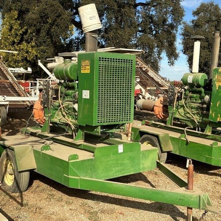 JD/BERKELEY 6-Cyl 8" Portable Pumping Unit