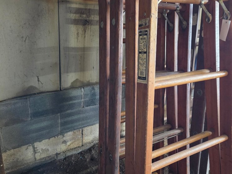 #22-•-(2)-8-ft-wooden-"a"-ladder-with-7-ft-extension-image-2