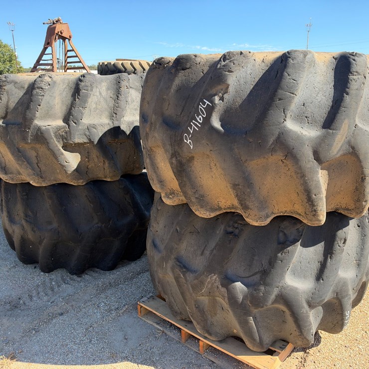 #41604 • (4) SKIDDER TIRES