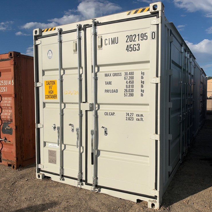 #1226-29 • 40FT HIGH CUBE CONTAINER