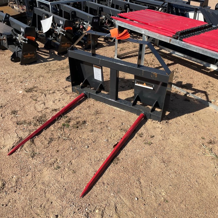 #4110 • LandHonor Bale Spear Frame Attachment