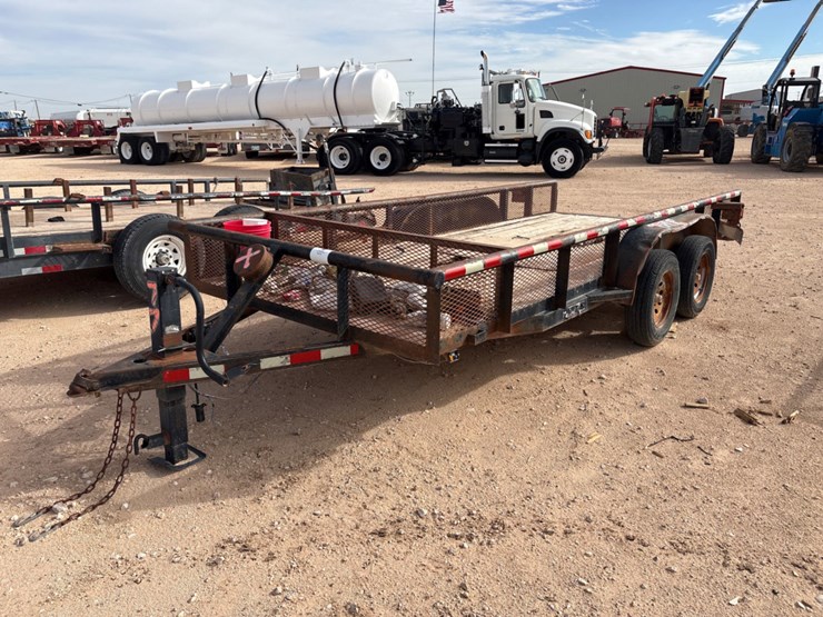 2015-c&m-trailers-16’-x-75”-t/a-bumper-pull-utility-trailer-image-2