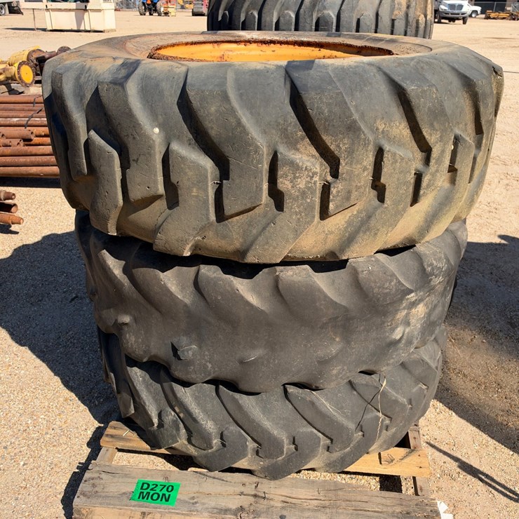 #41543 • (3) 17.5-25 EQUIPMENT TIRES
