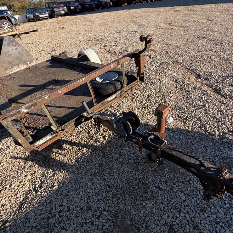 #8345 • Single Place Snowmobile Trailer