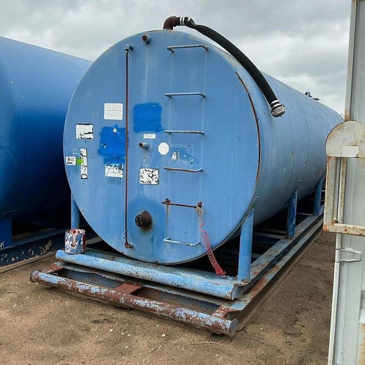 10,000 Gallon Diesel Fuel Tank Skidded