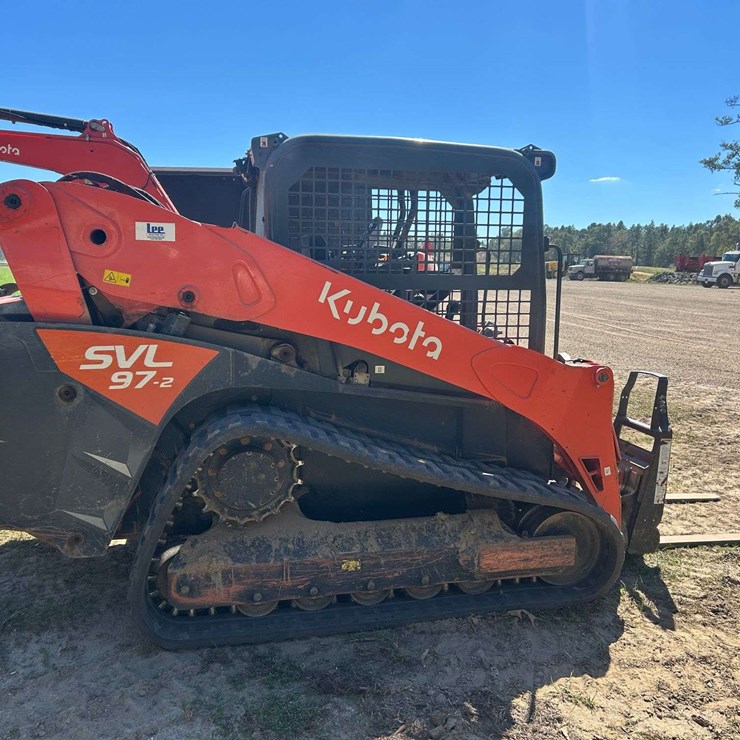 2022 Kubota SVL97 Skid Steer, 1,906hrs