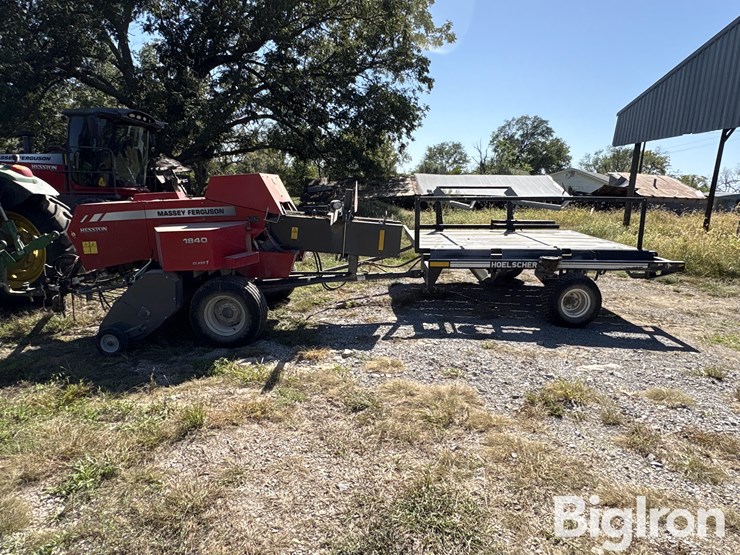 massey-ferguson-hesston-1840-small-square-baler-&-hoelscher-accumulator-image-4