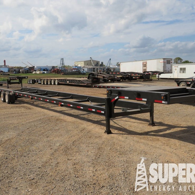 2014 SHOPBUILT 50'L T/A Tank Cradle Trailer