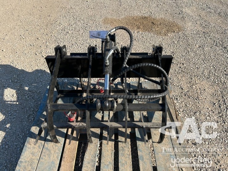 2026-aboss-25"-grapple-bucket,-fits-skidsteer.-image-1