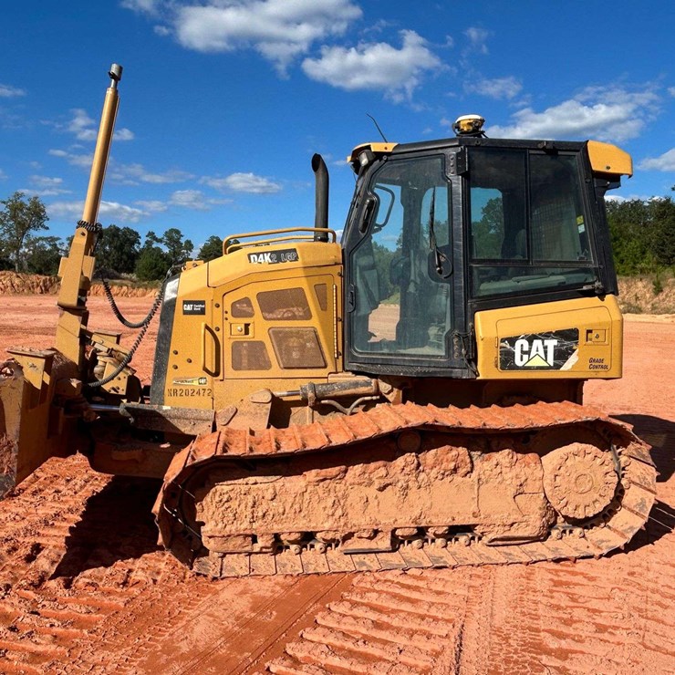2017 Caterpillar D4K2 LGP Enclosed Cab Crawler Dozer (3,204hrs)