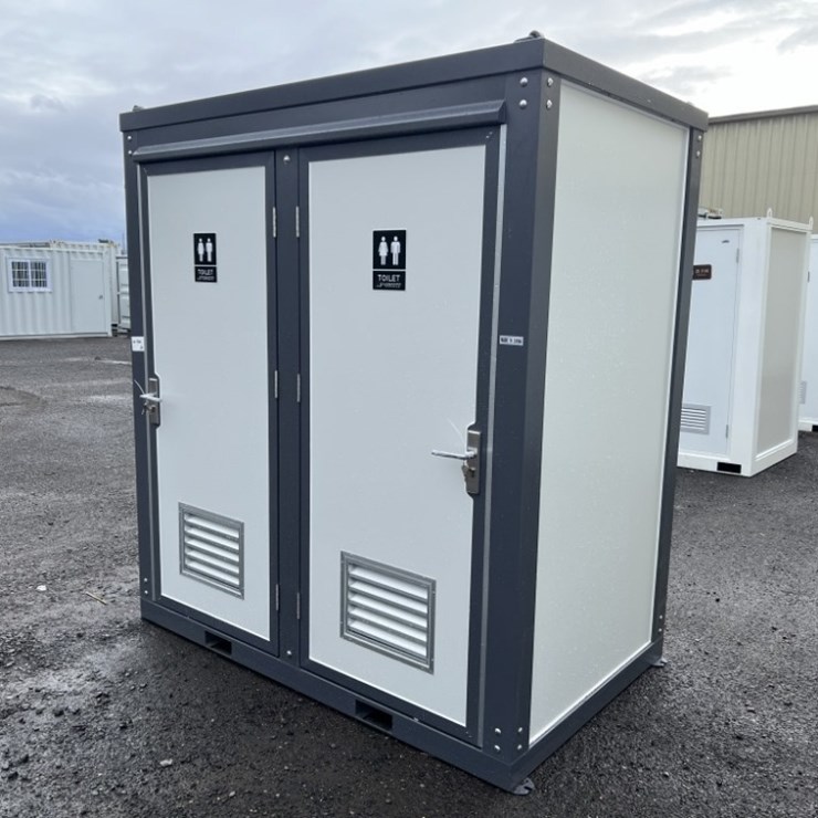 2026 Bastone Double Stall Portable Toilet