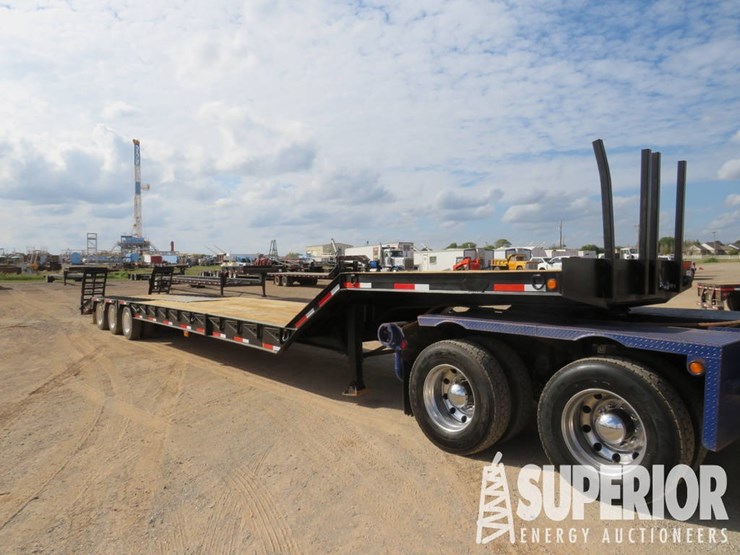 2007-pitts-lb50-3-axle-dovetail-equipment-trailer-image-1