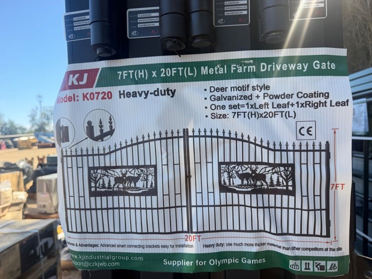 #5119-•-7ft(h)x-20ft(l)-metal-farm-driveway-gate-image-3
