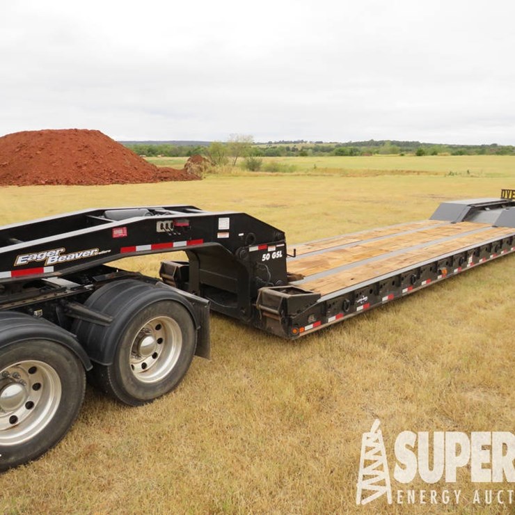 2014 EAGER BEAVER 50GSL/3 3-Axle Hyd RGN Lowboy Trailer