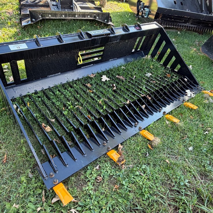 #8357 • Skid Steer Rock Bucket