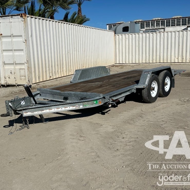 2024 Felling FT-10IT-I-G Tiltbed equipment trailer, 9,980# gvwr, 80"x18' deck.