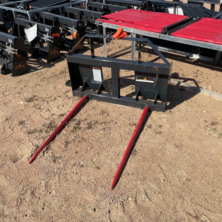 #4103 • LandHonor Skid Steer Bale Spear Attachment